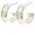 Orecchini a cerchio Tiffany & Co. Atlas Numeric - vista 2