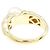 Bulgari Bvlgari Passo Doppio Ring aus Gelbgold - Ansicht 3