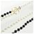 Collana Chanel ABD279 Nero Bianco D'oro - vista 3