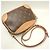 Borsa a tracolla Louis Vuitton Monogram Deauville MINI Marrone - vista 3
