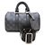 Louis Vuitton Monogram Eclipse Keepall Bandoulière 25 Nero