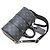 Louis Vuitton Monogram Eclipse Keepall Bandoulière 25 Nero - vue 5