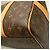 Borsa Boston Louis Vuitton Monogram Brown Marrone - vista 16