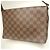 Borsa a tracolla Louis Vuitton Damier Musette Tango Damier ebene - vista 9