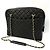 Borsa a tracolla Chanel Matelassé con catena Nero - vista 2