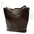 Chloé Chloe Grain Leather Chlo Spin Large Tote Bag Marrone - vista 2