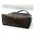Chloé Chloe Grain Leather Chlo Spin Large Tote Bag Marrone - vista 3