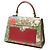 Borsa Gucci GG Supreme Tian Multicolore Beige - vista 2