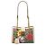 Padlock Borsa Tote Gucci GG Supreme Flora con lucchetto e catena Multicolore Beige