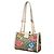Padlock Borsa Tote Gucci GG Supreme Flora con lucchetto e catena Multicolore Beige - vista 2
