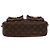 Borsa a tracolla Louis Vuitton Monogram Hudson GM Marrone Monogramma - vista 4