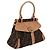 Bolso FENDI Turnlock Borsamagic Zucca Castaño Beige - vista 2