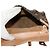 Bolso FENDI Turnlock Borsamagic Zucca Castaño Beige - vista 9