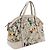 Borsa GUCCI con motivo floreale Bianco Multicolore - vista 2