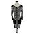Abito midi bianco e nero Karen Millen