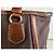 Cabas Céline Borsa tote Celine in tela marrone e pelle marrone - vista 3