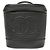 Chanel Vintage Timeless Cosmetic Case Caviar Tall Nero