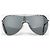 Dior by Galliano 2000er ‘Air 1’ Wrap Mask Shield Sonnenbrille Silber - Ansicht 2