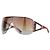 Gafas de sol máscara Dior by Galliano 2000s ‘Escrime 1’ Wrap Mask Shield Castaño