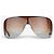 Gafas de sol máscara Dior by Galliano 2000s ‘Escrime 1’ Wrap Mask Shield Castaño - vista 2
