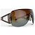 Gafas de sol máscara Dior by Galliano 2000s ‘Escrime 1’ Wrap Mask Shield Castaño - vista 9