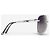 Dior by Galliano 2000s ‘Air 1’ Wrap Mask Shield Sonnenbrille Silber - Ansicht 4
