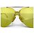Dior by Galliano 2000er ‘Aviator’ Wrap Mask Shield Sonnenbrille Gelb - Ansicht 7