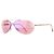 Dior by Galliano 2000er ‘Mini Aviator’ Wrap Mask Shield Sonnenbrille Golden