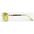 Occhiali da sole maschera Dior by Galliano 2000s ‘Mini Motard’ Wrap Mask Shield Giallo - vista 3