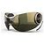 Dior by Galliano 2000er ‘Sport 2’ Wrap Mask Shield Sonnenbrille Golden