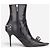Botines de tacón ‘Gambler Dice’ Dior by Galliano AW04 Negro - vista 4