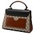 Borsa Gucci GG Supreme Padlock Marrone Nero Beige - vista 2