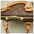 Louis Vuitton Monogram Alma Handtasche Braun Monogramm - Ansicht 9