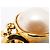 Orecchini a clip Chanel placcati oro D'oro - vista 8
