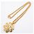 Collana Chanel placcata oro D'oro - vista 3