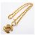 Collana Chanel placcata oro D'oro - vista 3