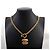 Collana Chanel placcata oro D'oro - vista 8