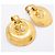 Orecchini a clip Chanel placcati oro D'oro - vista 2
