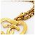 Collana Chanel placcata oro con motivo cuore Coco Mark D'oro - vista 6