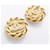 Orecchini a clip Chanel Gold D'oro - vista 2