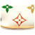 Borsa a mano Louis Vuitton Monogram Multicolor Nano Speedy Bianco - vista 6
