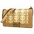 Borsa a tracolla Chanel Boy Chain D'oro Marrone chiaro