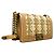 Borsa a tracolla Chanel Boy Chain D'oro Marrone chiaro - vista 2