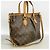 Borsa Louis Vuitton Monogram Palermo PM Marrone - vista 2