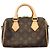 Borsa Louis Vuitton Monogram Speedy Bandoulière 20 Marrone - vista 11