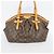 Bolso Louis Vuitton Monogram Tivoli GM Castaño - vista 8