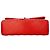 Bolsa de ombro Chanel em couro de bezerro granulado vermelho - vista 3