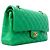 Borsa a tracolla Chanel Matelassé Verde - vista 2