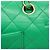 Borsa a tracolla Chanel Matelassé Verde - vista 9