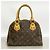Borsa Louis Vuitton Monogram Manhattan PM Marrone - vista 14